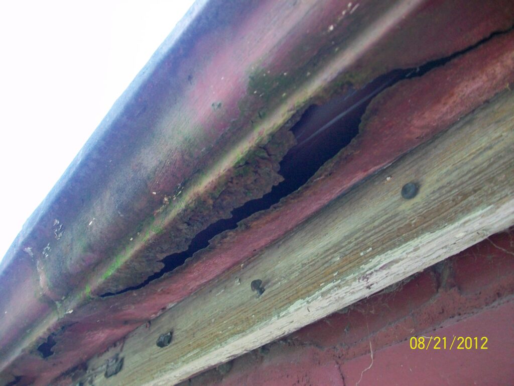 Gutter Damage